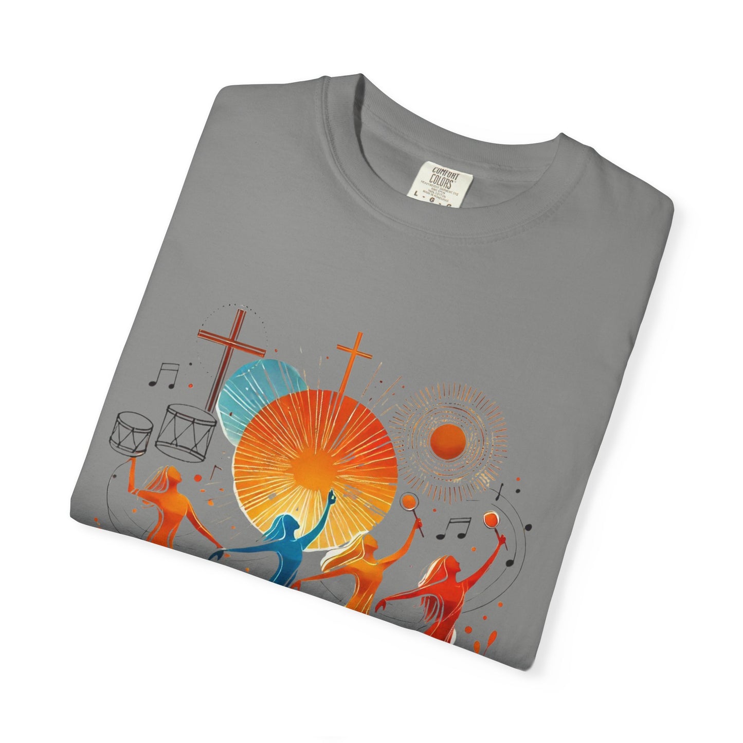 Unisex Garment-Dyed T-Shirt, Dance Design Tee, Seasonal Celebration Shirt, Gift for Dance Lovers, Festival Apparel