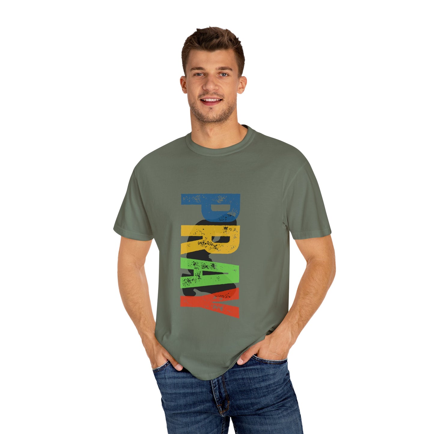 Unisex T-Shirt with PRAY Design - Perfect for Celebrations,  Summer Casual Wear, Events