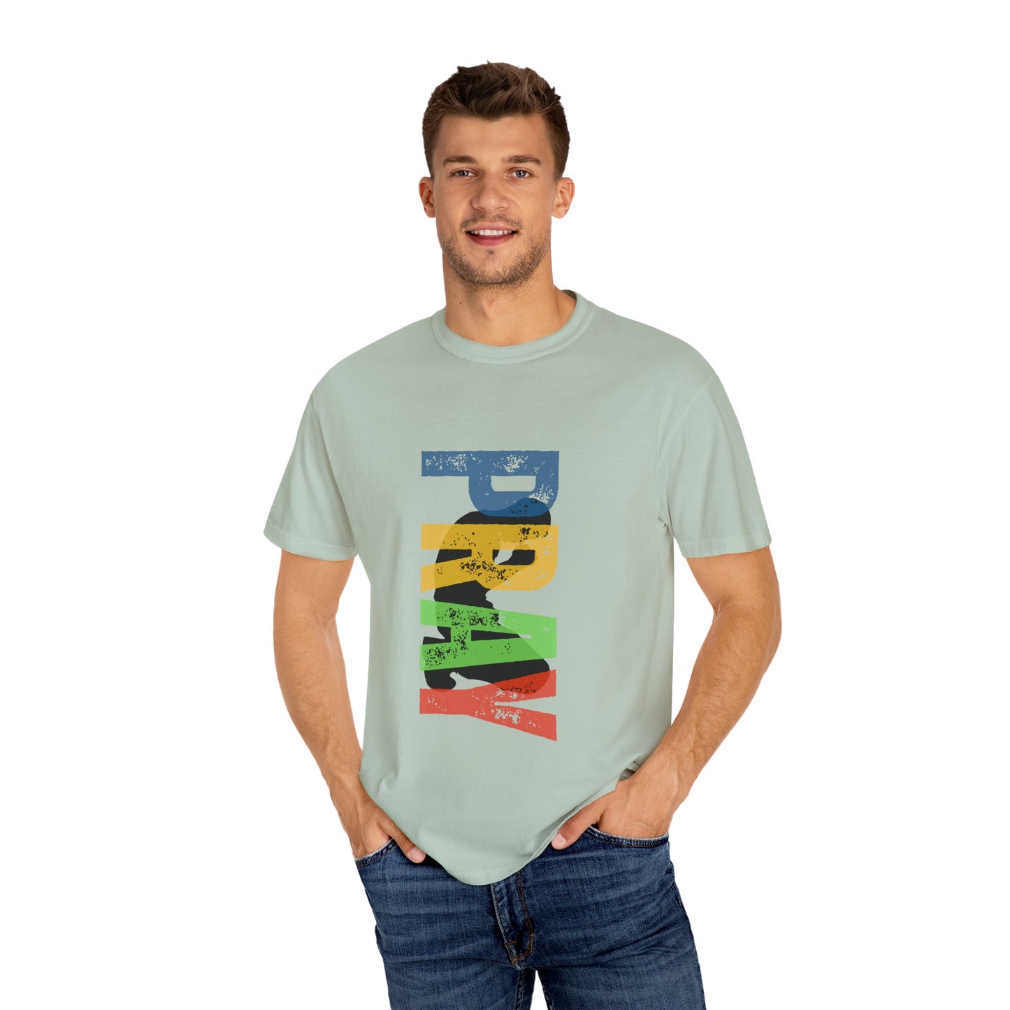 Unisex T-Shirt with PRAY Design - Perfect for Celebrations,  Summer Casual Wear, Events