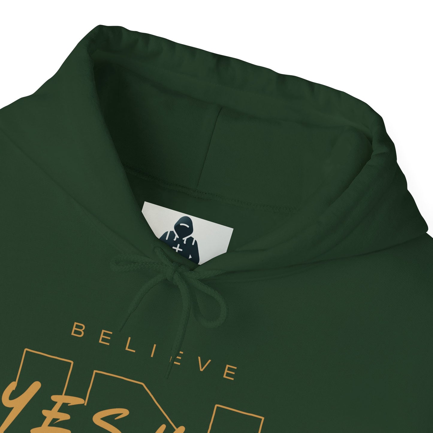 Unisex Heavy Blend™ Hooded Sweatshirt - 'Believe Yeshua' Inspirational Hoodie