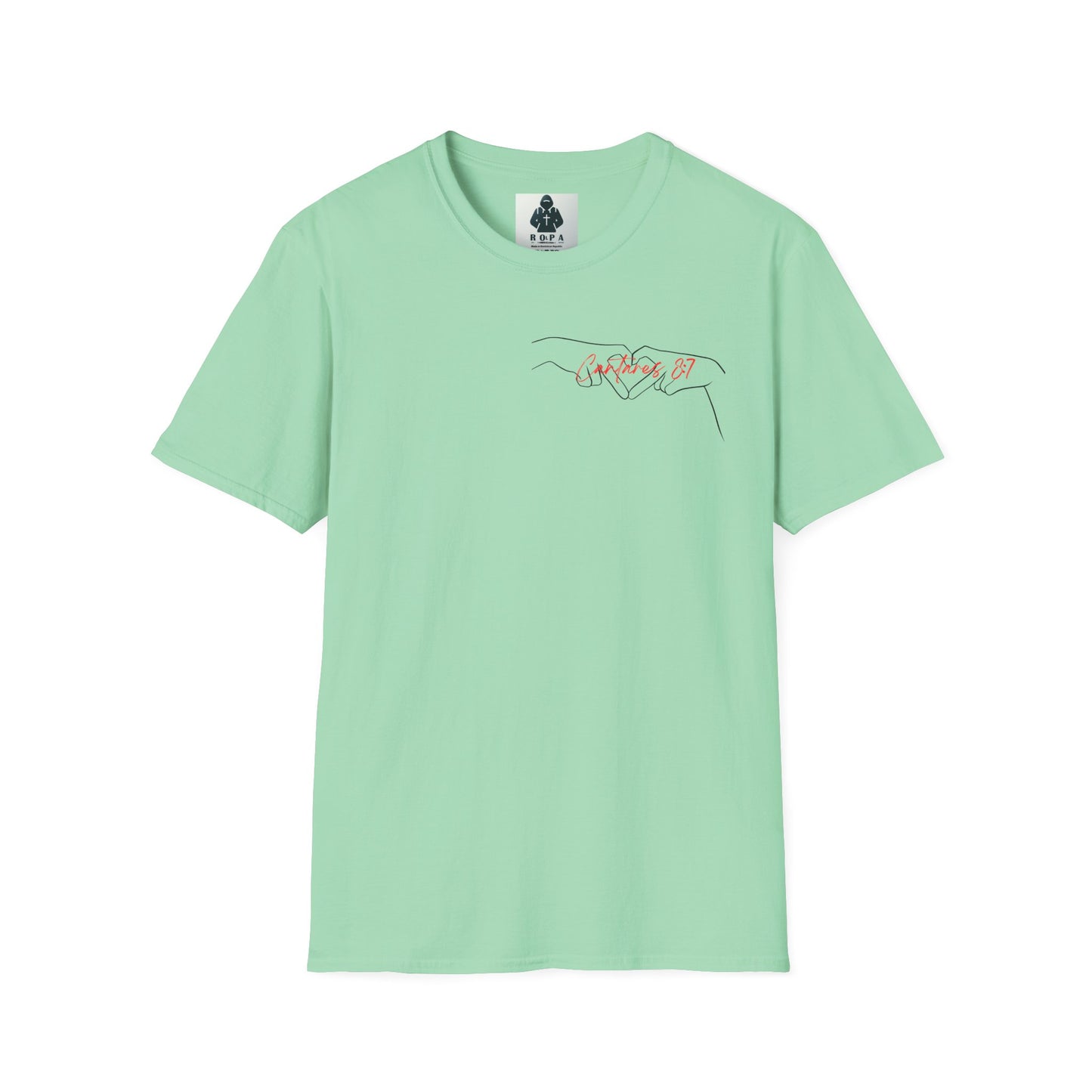 MEN EL SIERVO CANTARES 8:7 Softstyle T-Shirt