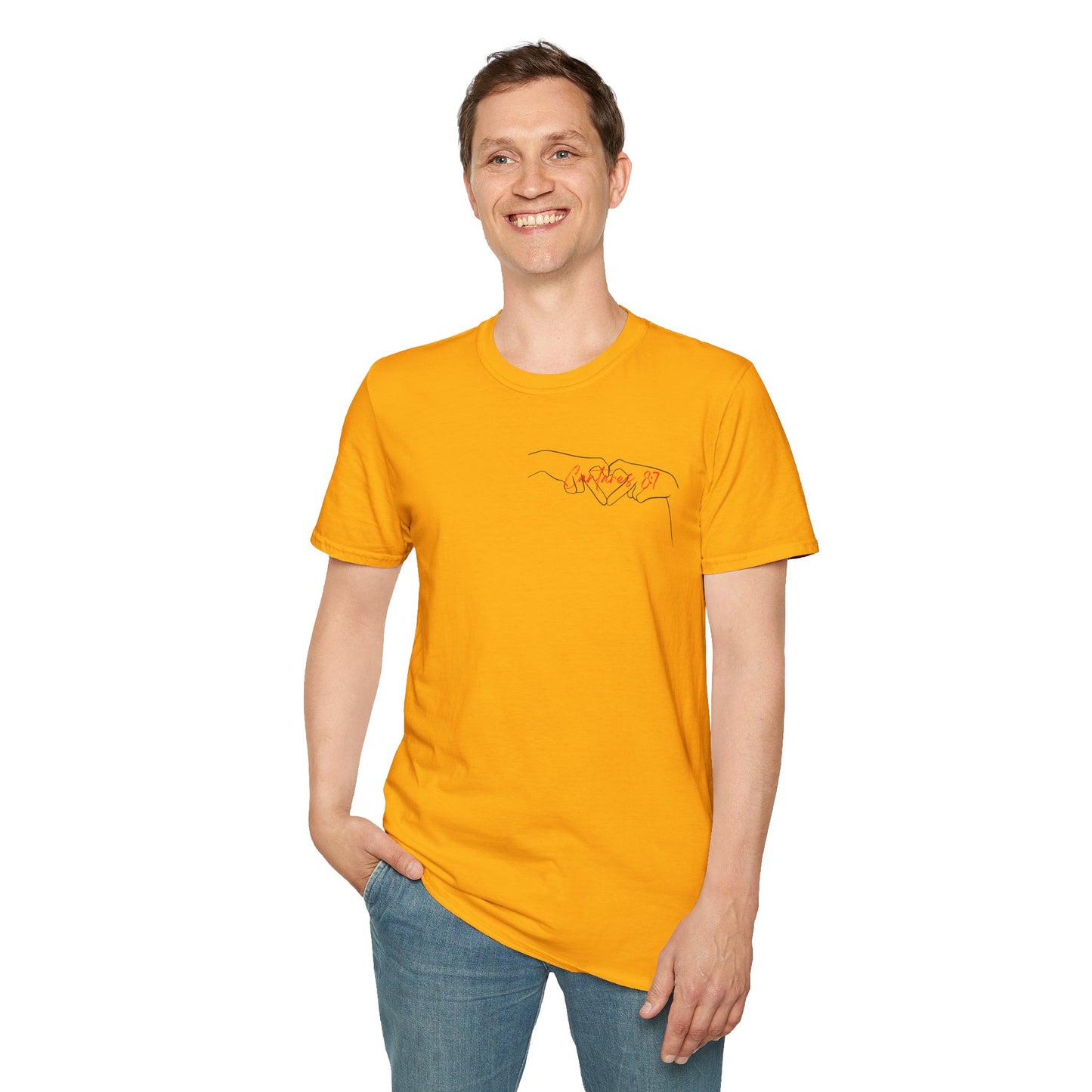 MEN EL SIERVO CANTARES 8:7 Softstyle T-Shirt
