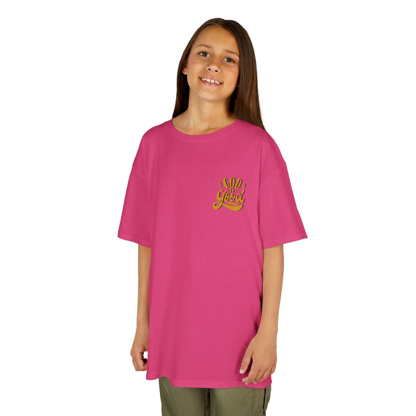 Kids Inspirational Tee - "Good" & "Jesus Heals Brokenness" - Perfect for Church, Gifts, Birthdays, Family Events
