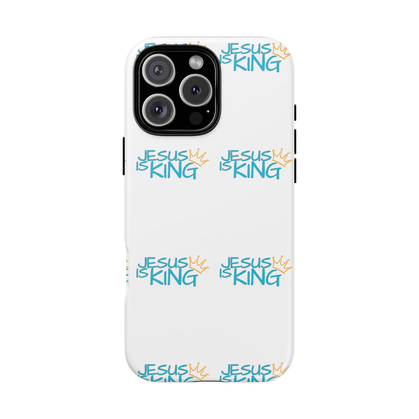 Jesus is King Phone Case - Tough Cases, Christian Gifts, Religious Accessories, Inspirational Protection, Unique Smartphone Cover