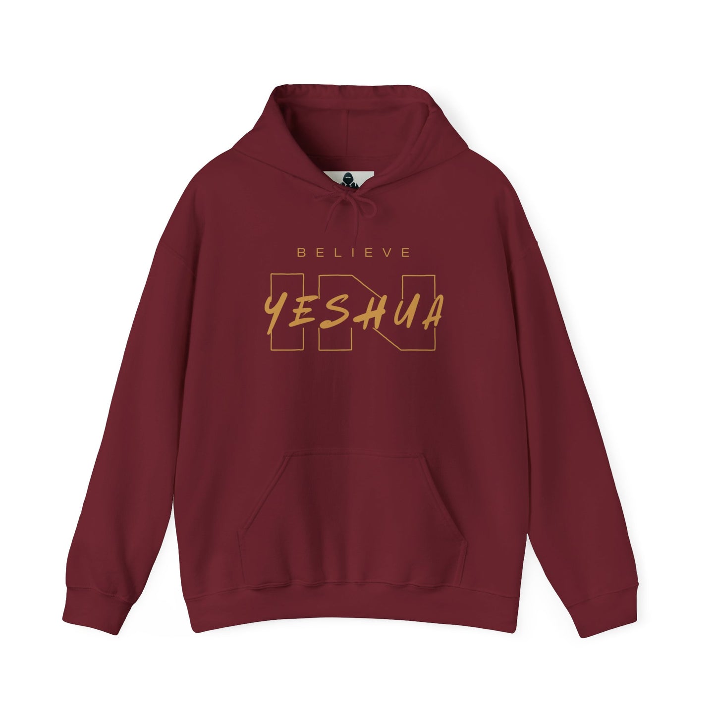 Unisex Heavy Blend™ Hooded Sweatshirt - 'Believe Yeshua' Inspirational Hoodie