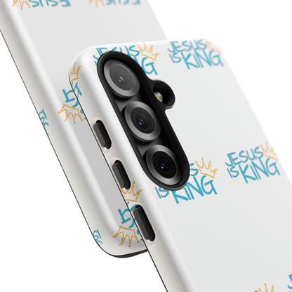 Jesus is King Phone Case - Tough Cases, Christian Gifts, Religious Accessories, Inspirational Protection, Unique Smartphone Cover