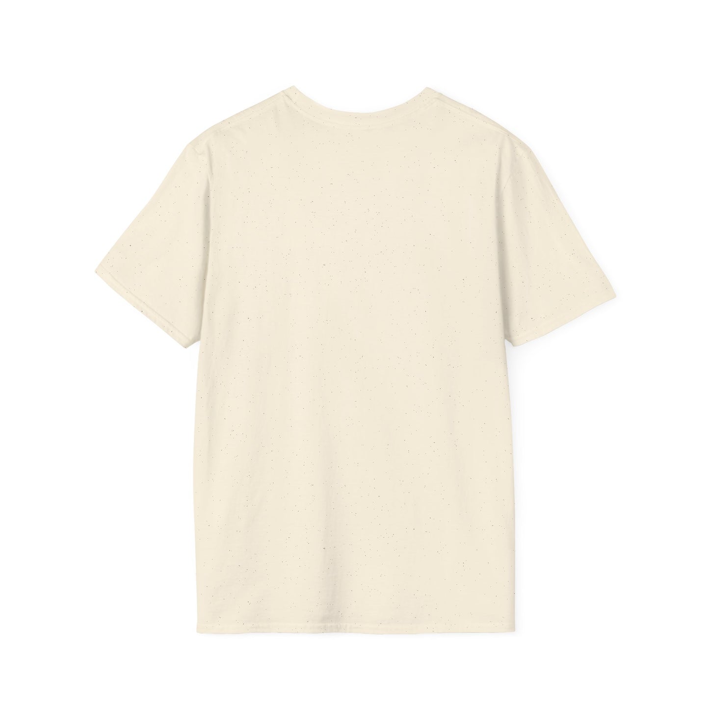 Minimalist Unisex Softstyle T-Shirt with Hand Design