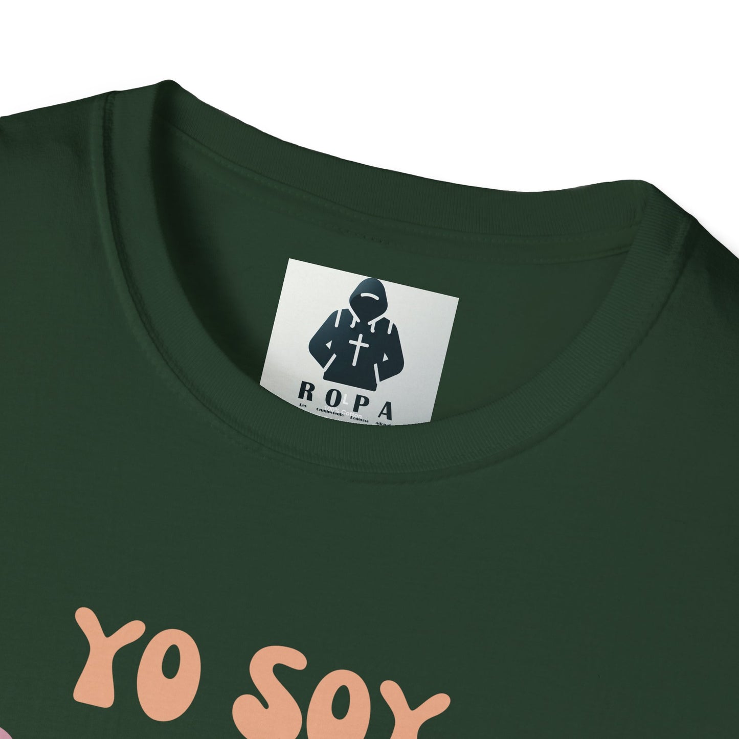 Yo Soy Cristiano Unisex Softstyle T-Shirt - Fun Statement Tee for Faith and Culture