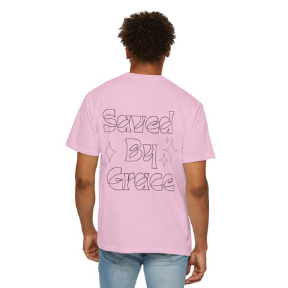 Faith-Inspired Unisex T-Shirt - Saved By Grace, Casual Wear, Christian Apparel, Gift for Believers, Everyday Comfort