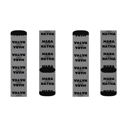 Personalized Sublimation Socks - Custom Name Design for Unique Gifting