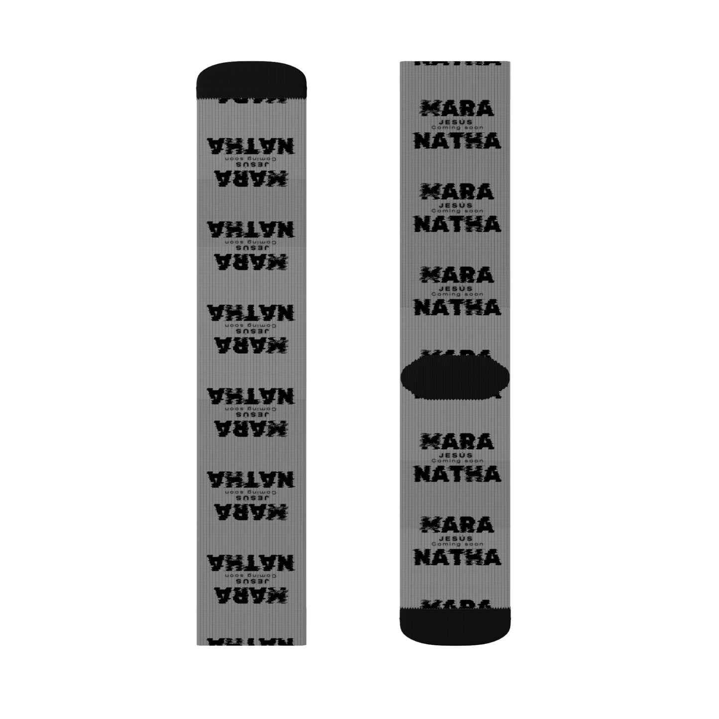 Personalized Sublimation Socks - Custom Name Design for Unique Gifting