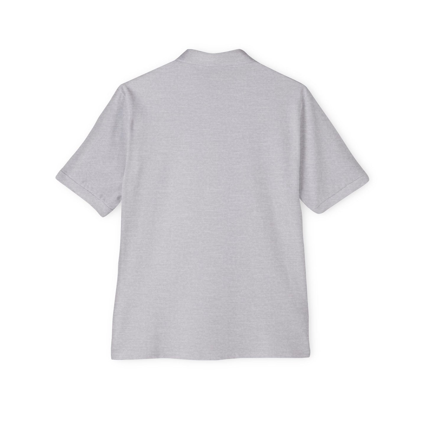 Faith-Inspired Men's Piqué Polo Shirt, Christian Apparel, Gift for Believers, Casual Outfit, Jesus Coming Soon