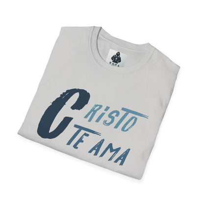 Unisex Softstyle T-Shirt - 'Cristo Te Ama' Inspirational Tee