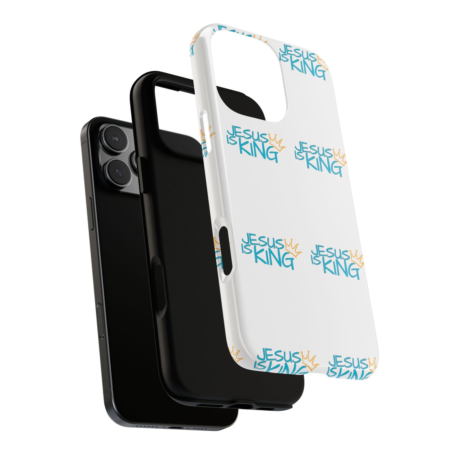 Jesus is King Phone Case - Tough Cases, Christian Gifts, Religious Accessories, Inspirational Protection, Unique Smartphone Cover