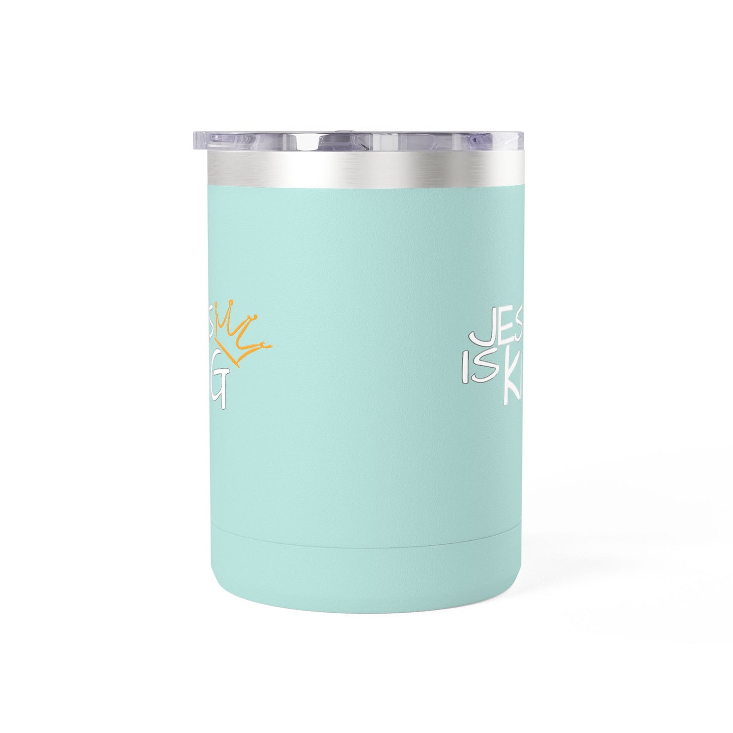 Inspirational Jesus Is King Coffee Mug Tumbler | 15oz, Faith Gift, Christian Cup, Religious Drinkware, Unique Keepsake
