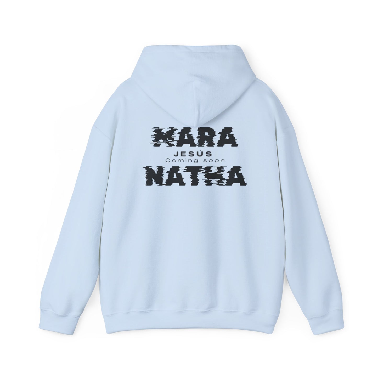 Faith-Inspired Unisex Hoodie - Mara Natha Collection, Cozy Prayer Sweatshirt, Inspirational Gift, Religious Wear, Spiritual Fashion
