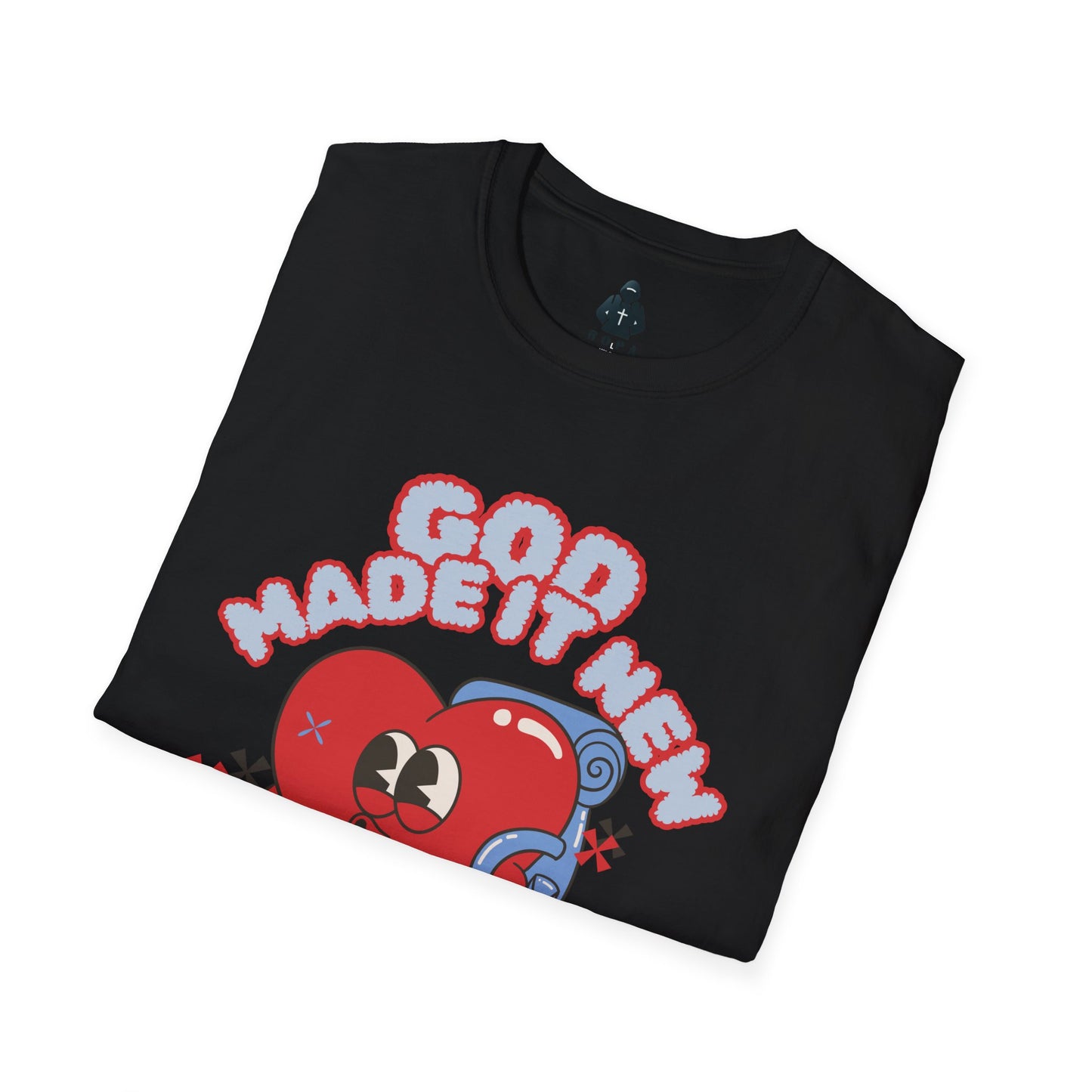God Made New Unisex Softstyle T-Shirt - Fun & Playful Graphic Tee