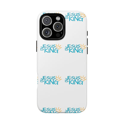 Jesus is King Phone Case - Tough Cases, Christian Gifts, Religious Accessories, Inspirational Protection, Unique Smartphone Cover
