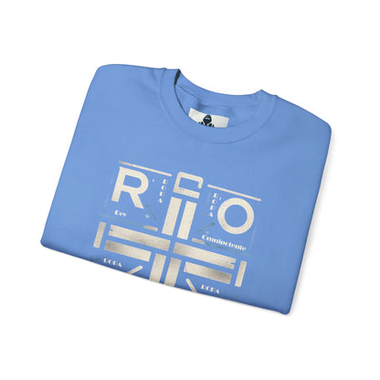 Eco-Friendly Graphic Crewneck Sweatshirt - R O P A  Cruz Design