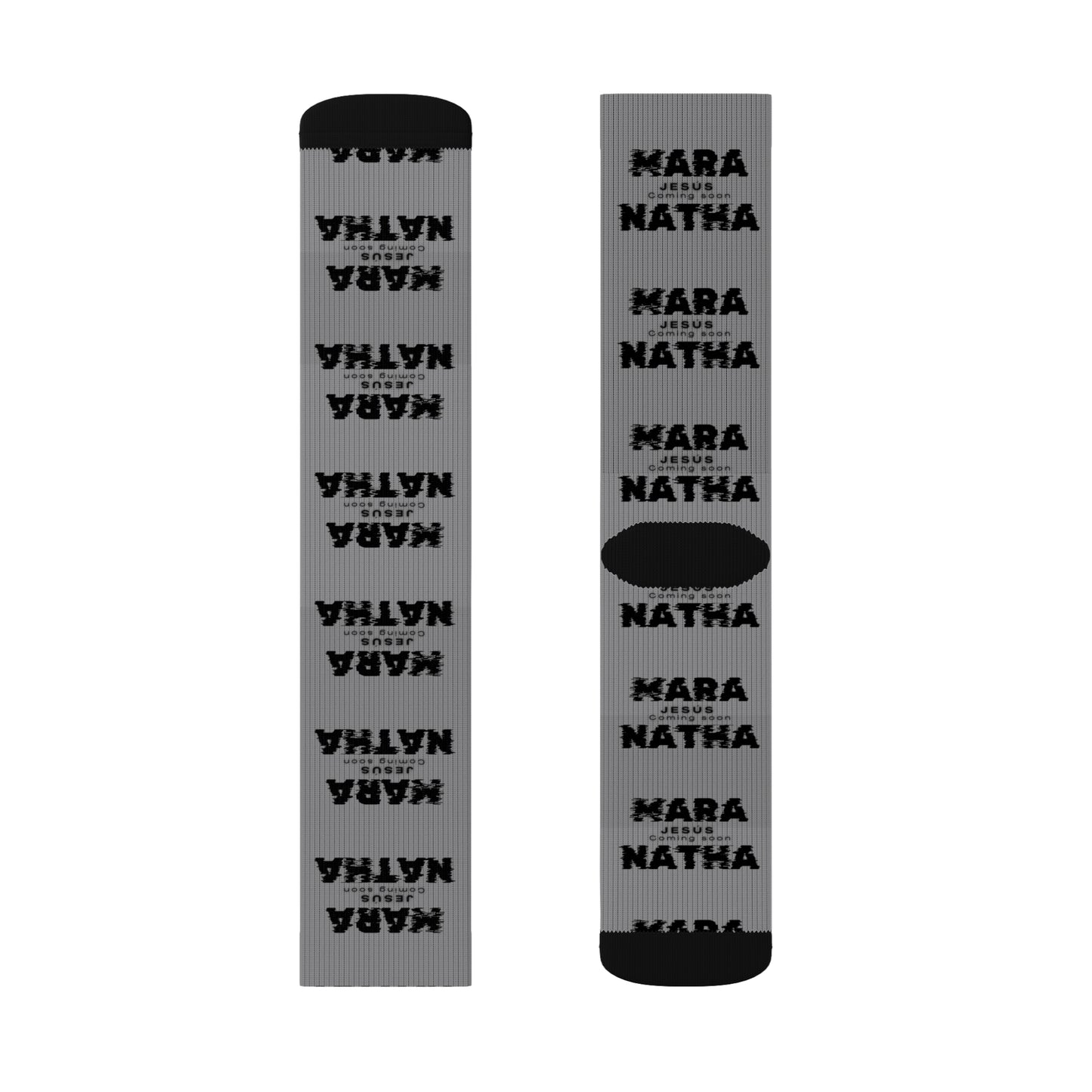 Personalized Sublimation Socks - Custom Name Design for Unique Gifting