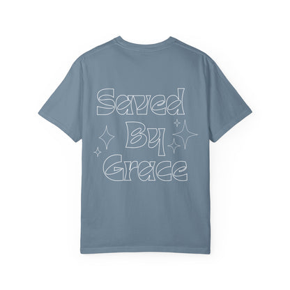 Faith-Inspired Unisex T-Shirt - Saved By Grace, Casual Wear, Christian Apparel, Gift for Believers, Everyday Comfort