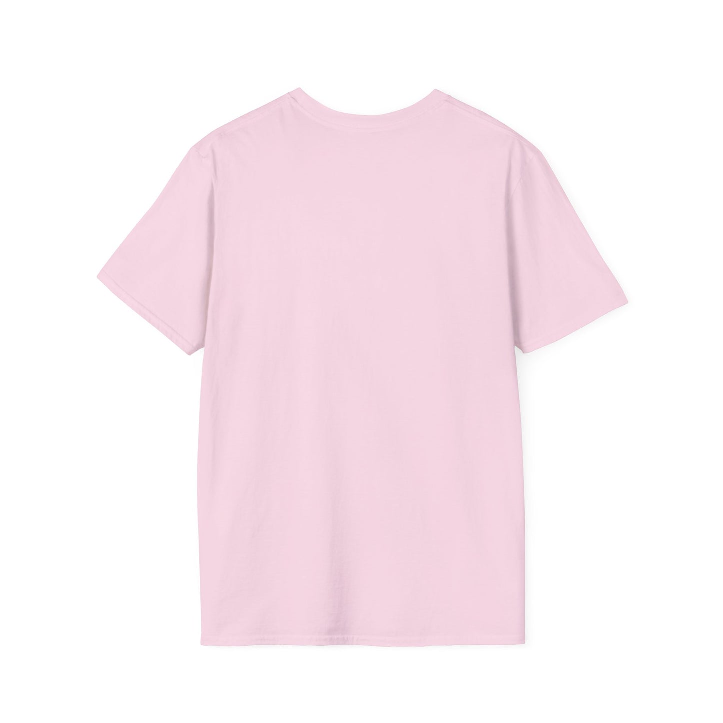 Minimalist Unisex Softstyle T-Shirt with Hand Design