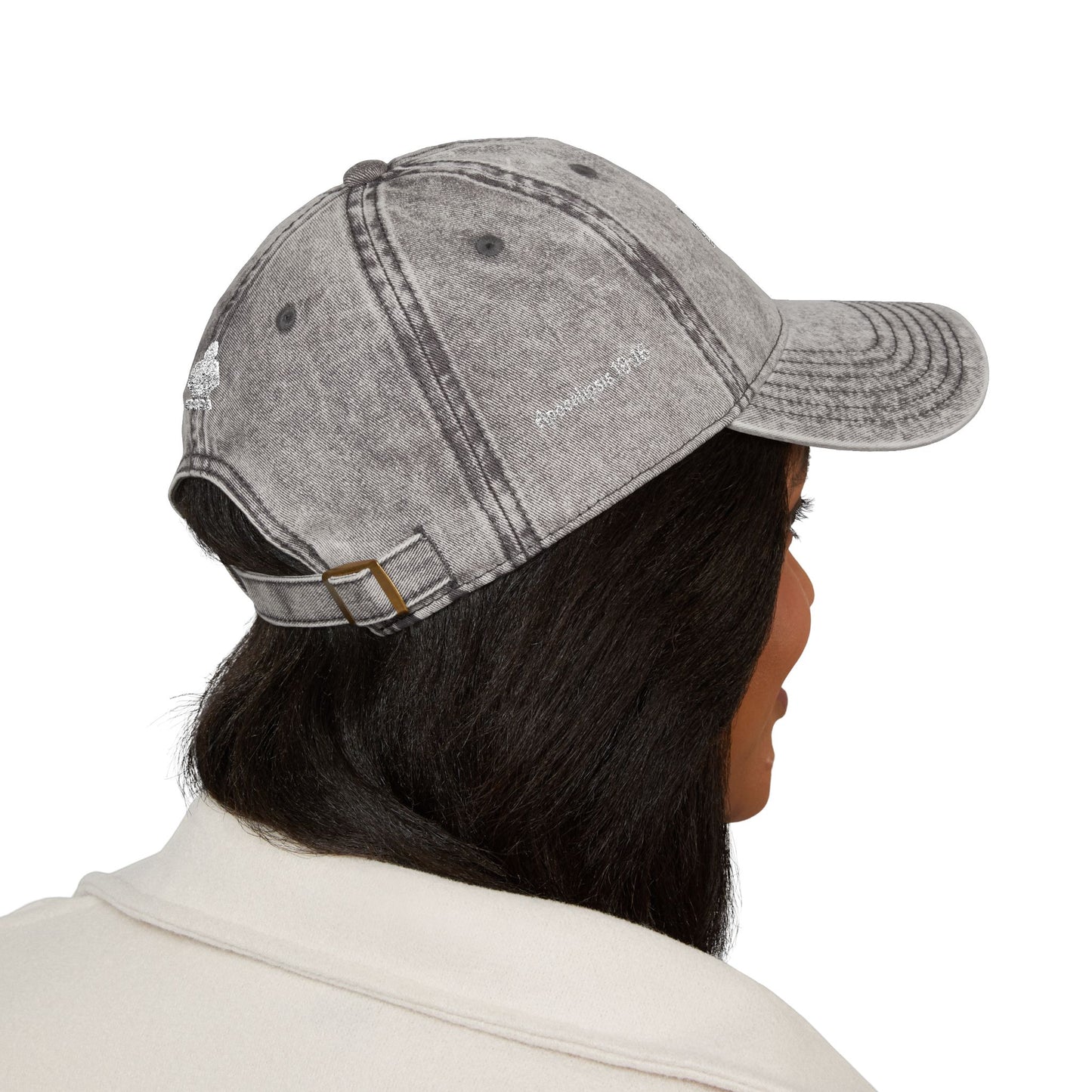 Vintage Embroidered Cap - Jesus is King, Christian Hat, Faith Merchandise, Religious Gift, Casual Wear, Inspirational Accessory