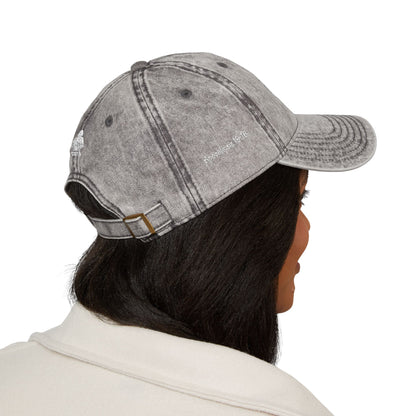 Vintage Embroidered Cap - Jesus is King, Christian Hat, Faith Merchandise, Religious Gift, Casual Wear, Inspirational Accessory