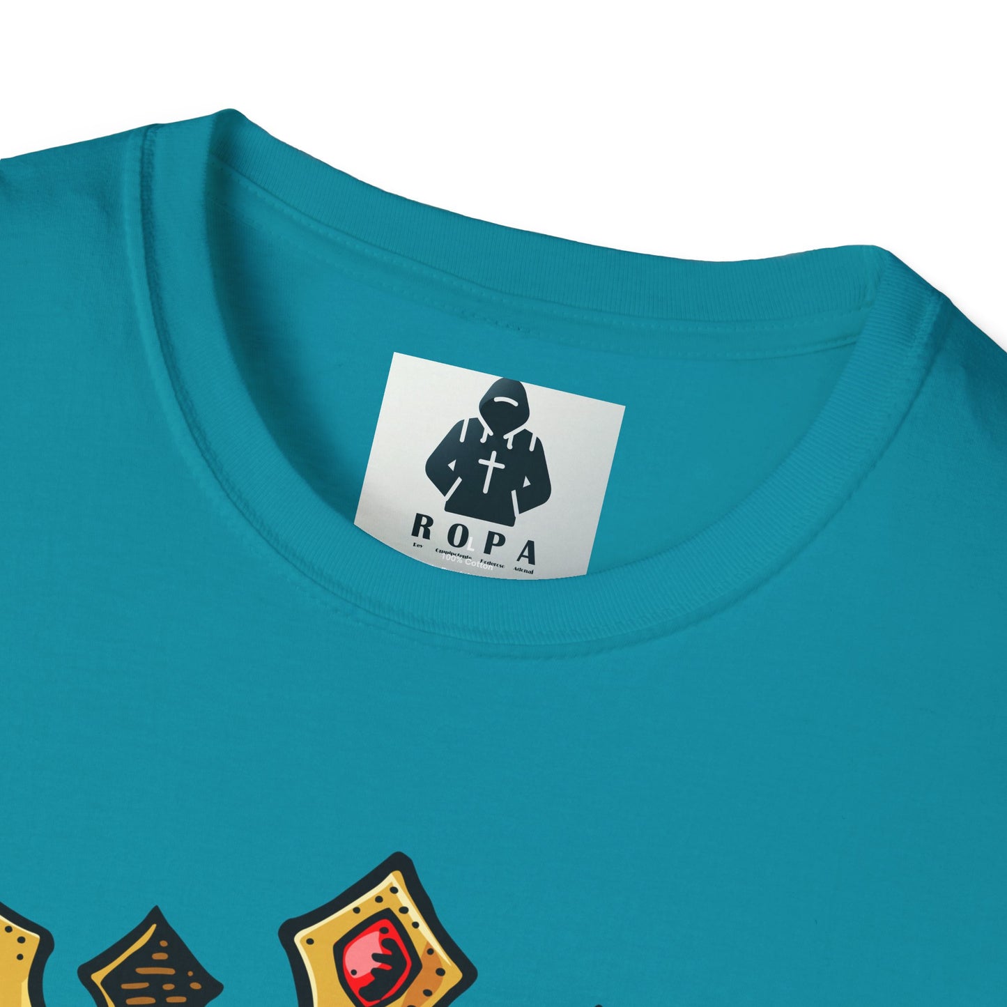 Unisex Softstyle T-Shirt - "Linaje Real" Crown Design - Perfect for Celebrations and Everyday Wear