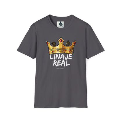 Unisex Softstyle T-Shirt - "Linaje Real" Crown Design - Perfect for Celebrations and Everyday Wear