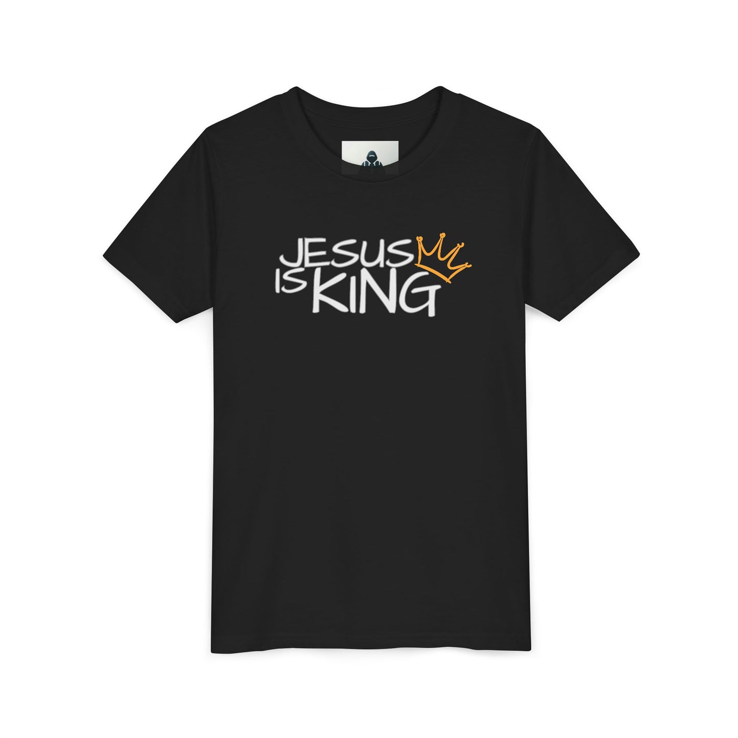 Youth Tee with Inspirational Jesus Design, Faith T-Shirt, Christian Gift, Summer Outfit, Religious Apparel, Kids Faithwear