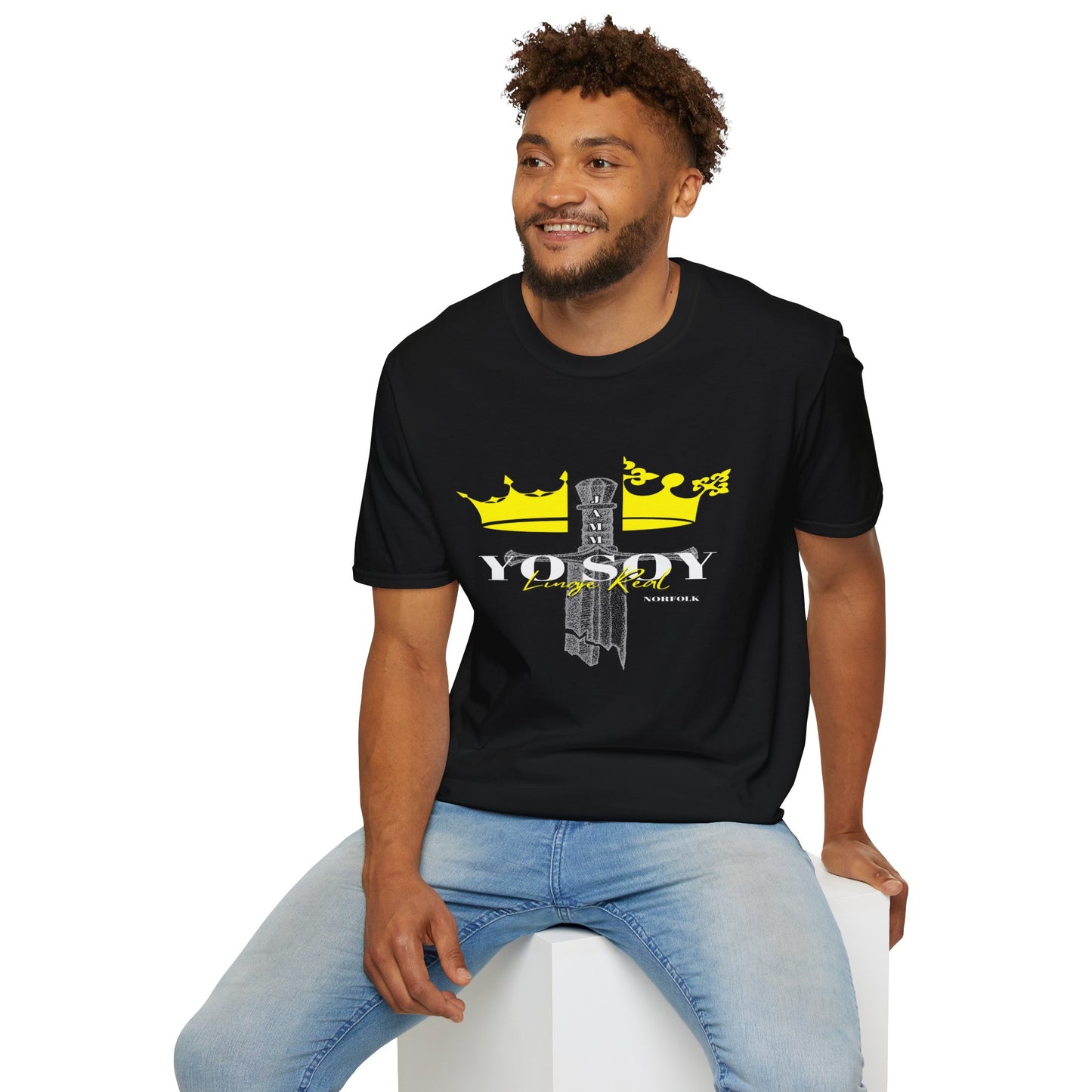Crown Graphic Unisex Softstyle T-Shirt | Casual Wear, Streetwear, Gift for Friends, Birthday, Everyday Fashion