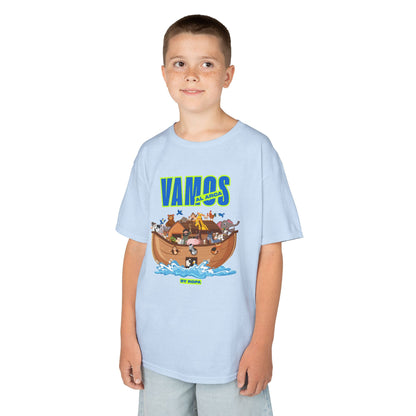 Fun Adventure Kids Tee, Cute Animal T-Shirt, Kids Summer Style, Birthday Gift, Playful Graphic T-Shirt