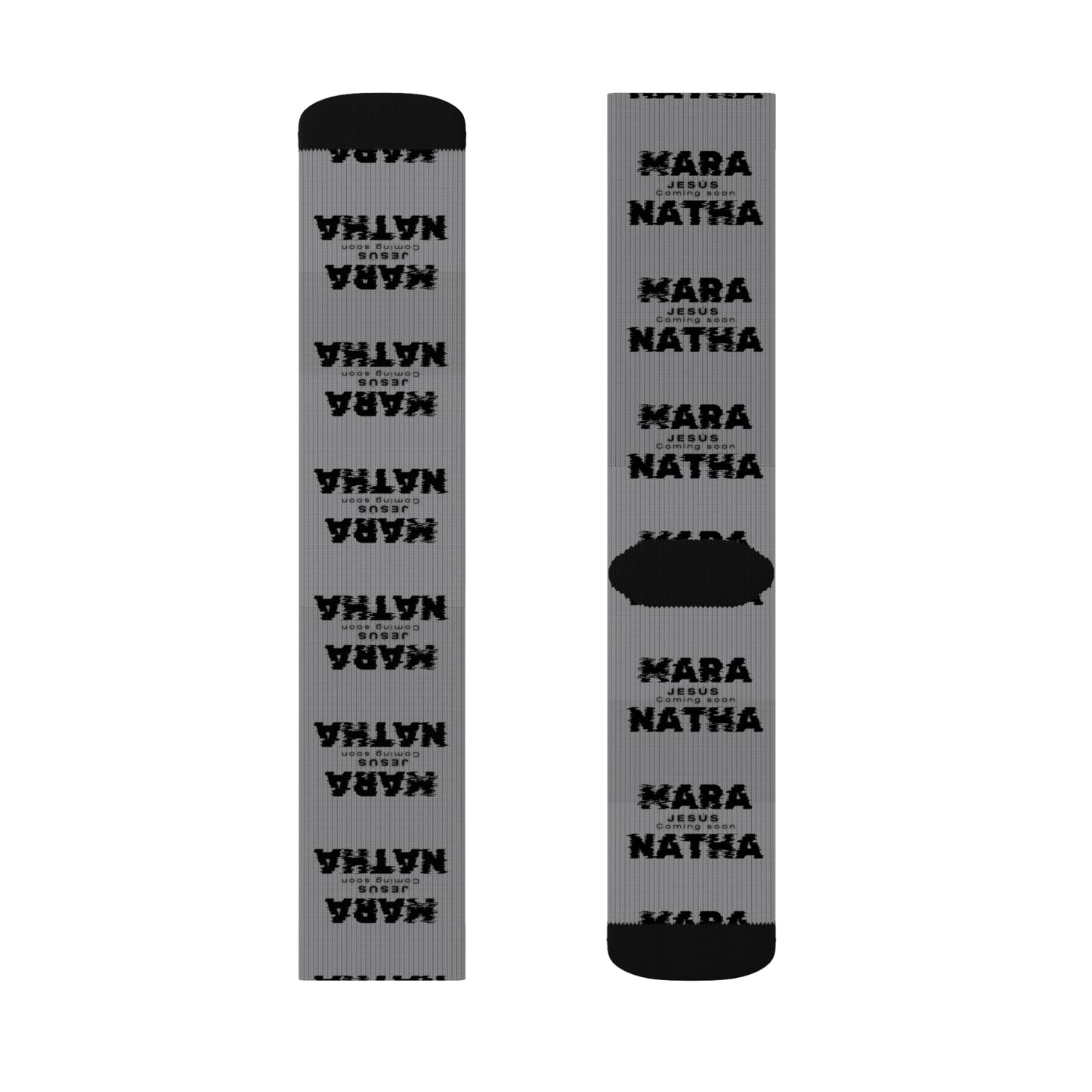 Personalized Sublimation Socks - Custom Name Design for Unique Gifting