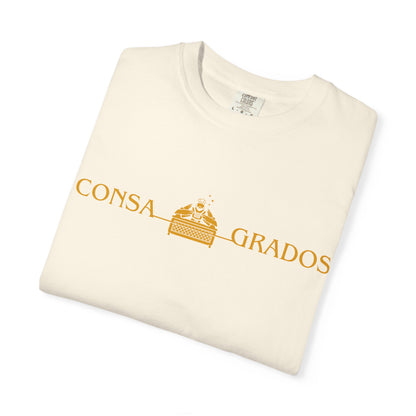Congreso Consagrados Spiritual Unisex Garment-Dyed T-shirt with Inspiring Message, Faith-Based Apparel, Perfect for Holidays, Casual Wear, Gift for Believers