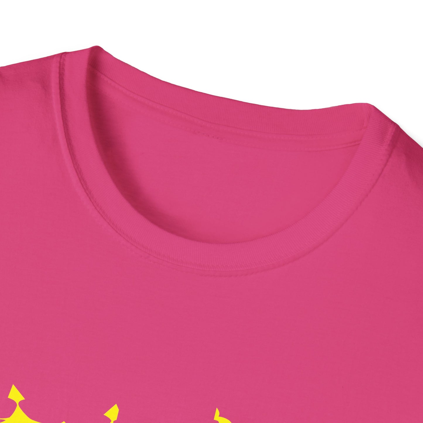 Crown Graphic Unisex Softstyle T-Shirt | Casual Wear, Streetwear, Gift for Friends, Birthday, Everyday Fashion