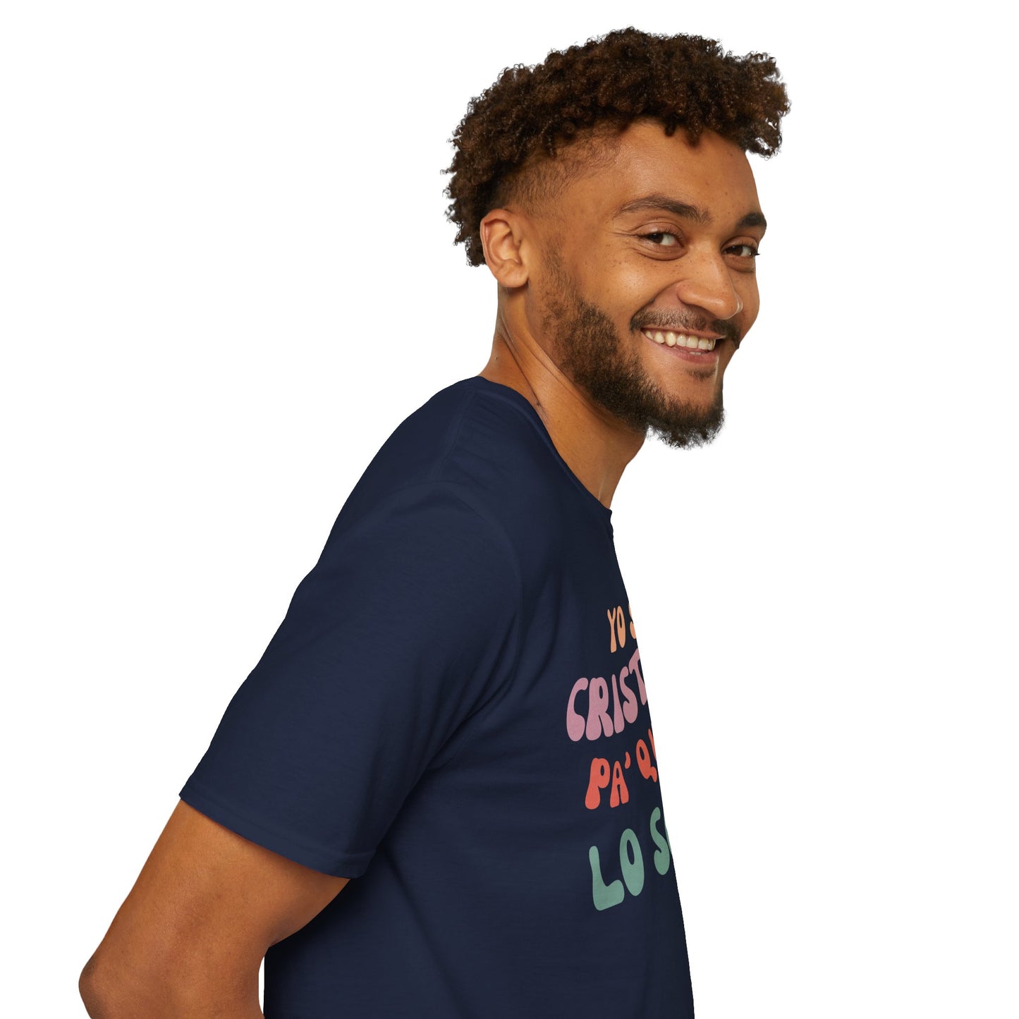 Yo Soy Cristiano Unisex Softstyle T-Shirt - Fun Statement Tee for Faith and Culture