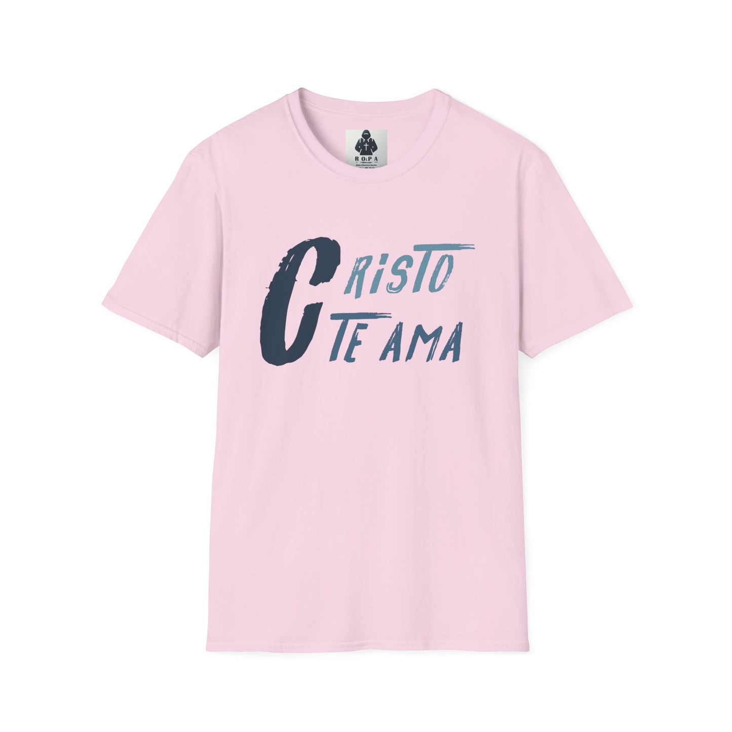 Unisex Softstyle T-Shirt - 'Cristo Te Ama' Inspirational Tee