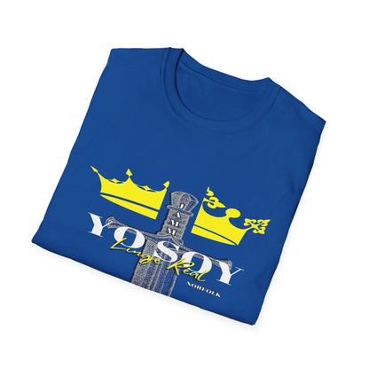 Crown Graphic Unisex Softstyle T-Shirt | Casual Wear, Streetwear, Gift for Friends, Birthday, Everyday Fashion