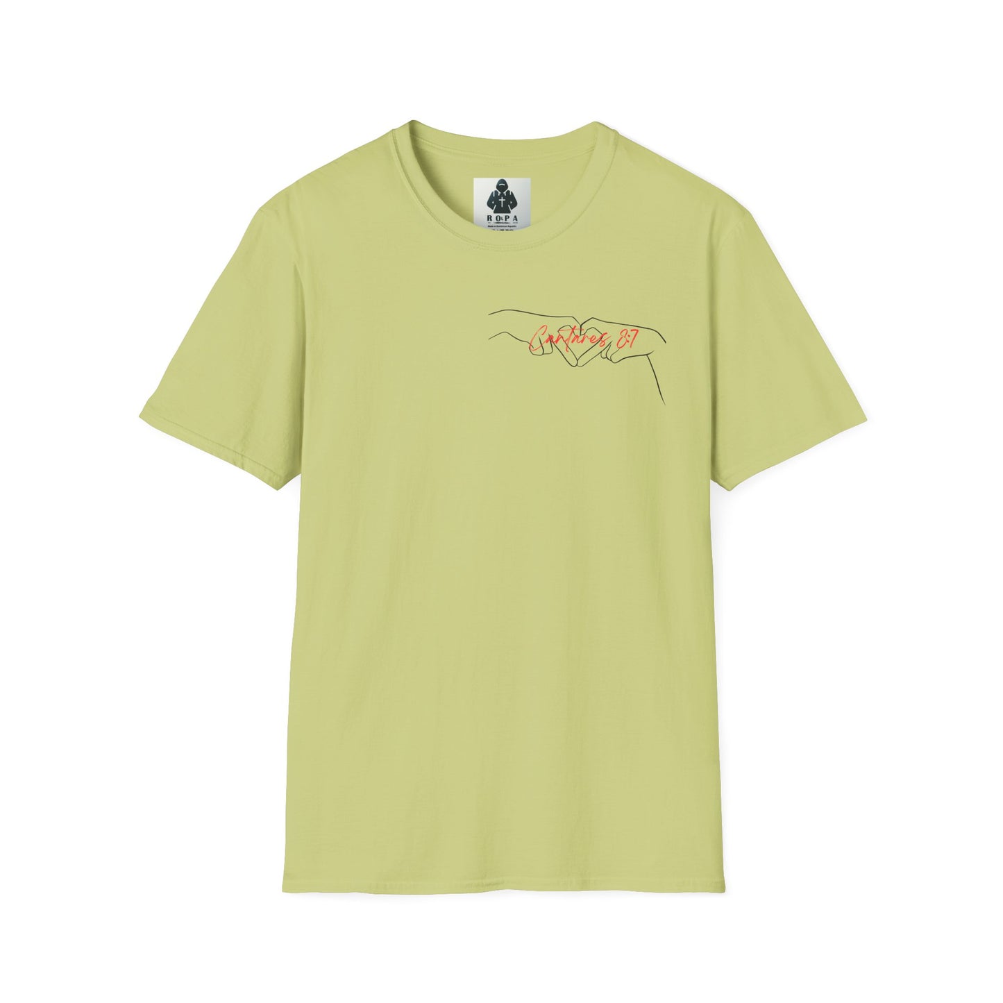 MEN EL SIERVO CANTARES 8:7 Softstyle T-Shirt
