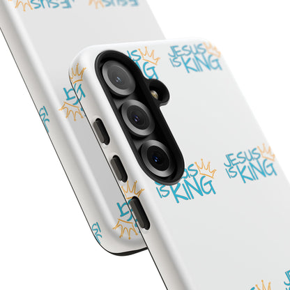 Jesus is King Phone Case - Tough Cases, Christian Gifts, Religious Accessories, Inspirational Protection, Unique Smartphone Cover