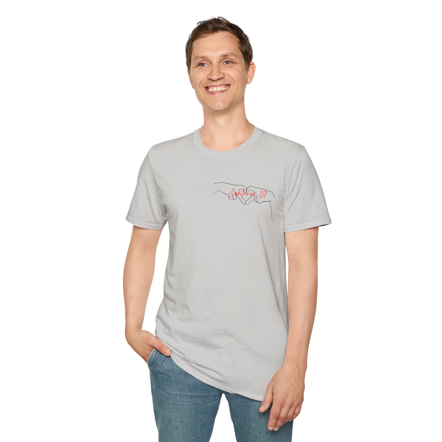 MEN EL SIERVO CANTARES 8:7 Softstyle T-Shirt