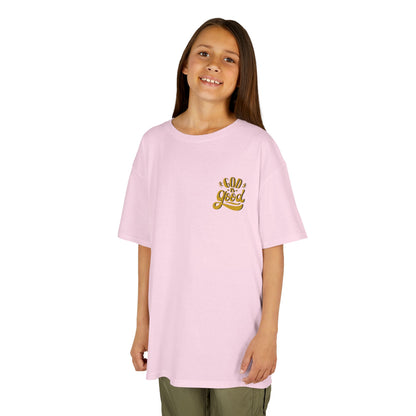 Kids Inspirational Tee - "Good" & "Jesus Heals Brokenness" - Perfect for Church, Gifts, Birthdays, Family Events