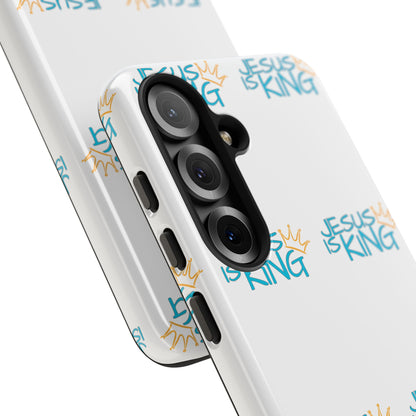 Jesus is King Phone Case - Tough Cases, Christian Gifts, Religious Accessories, Inspirational Protection, Unique Smartphone Cover