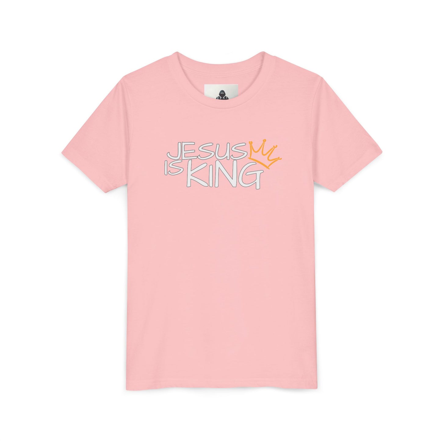 Youth Tee with Inspirational Jesus Design, Faith T-Shirt, Christian Gift, Summer Outfit, Religious Apparel, Kids Faithwear