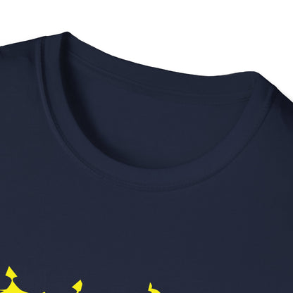 Crown Graphic Unisex Softstyle T-Shirt | Casual Wear, Streetwear, Gift for Friends, Birthday, Everyday Fashion
