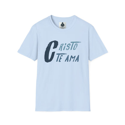 Unisex Softstyle T-Shirt - 'Cristo Te Ama' Inspirational Tee