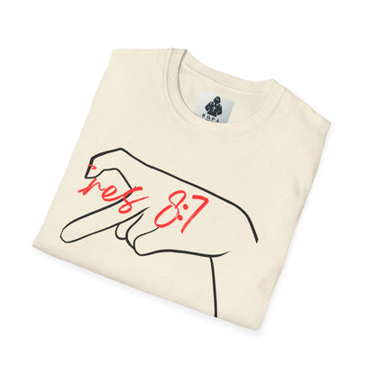 Unisex Softstyle T-Shirt with 'rez 87' Graphic - Casual Streetwear Tee