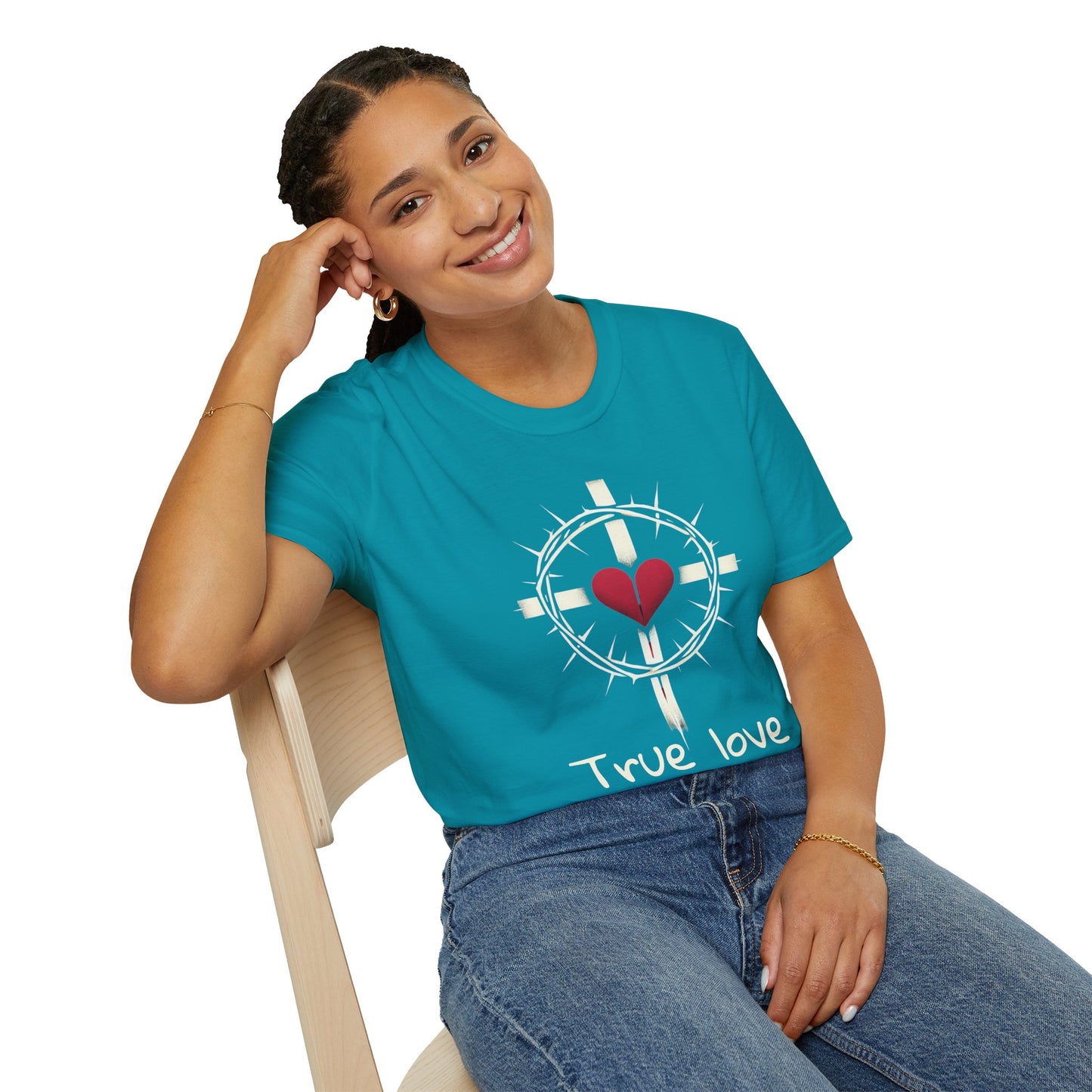 True Love Unisex Softstyle T-Shirt - Comfortable & Meaningful Gift