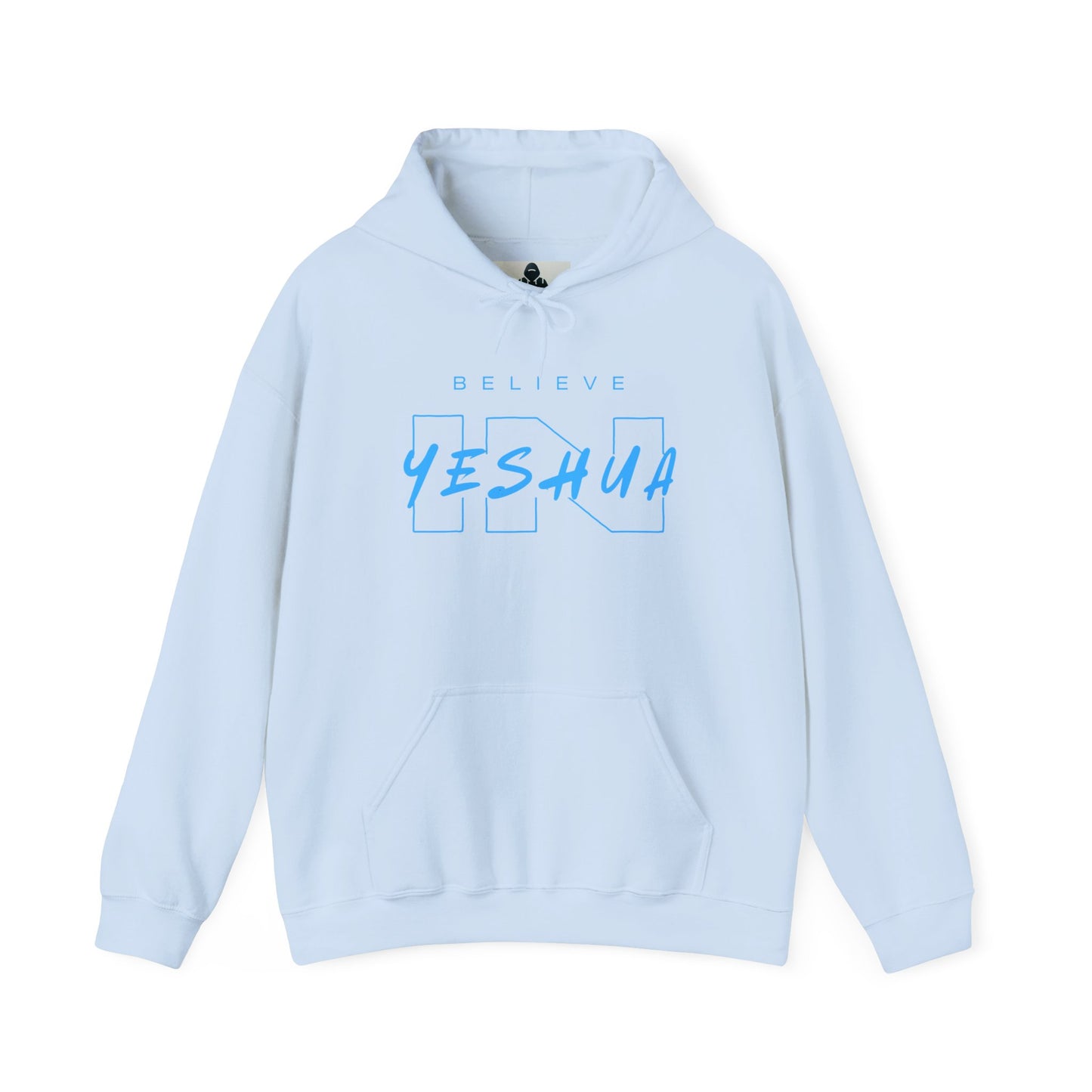 Unisex Heavy Blend™ Hooded Sweatshirt - 'Believe Yeshua' Inspirational Hoodie